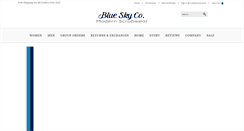 Desktop Screenshot of blueskyscrubs.com