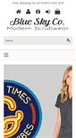 Mobile Screenshot of blueskyscrubs.com